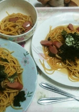 炊飯器DE和風パスタ-レシピのメイン写真
