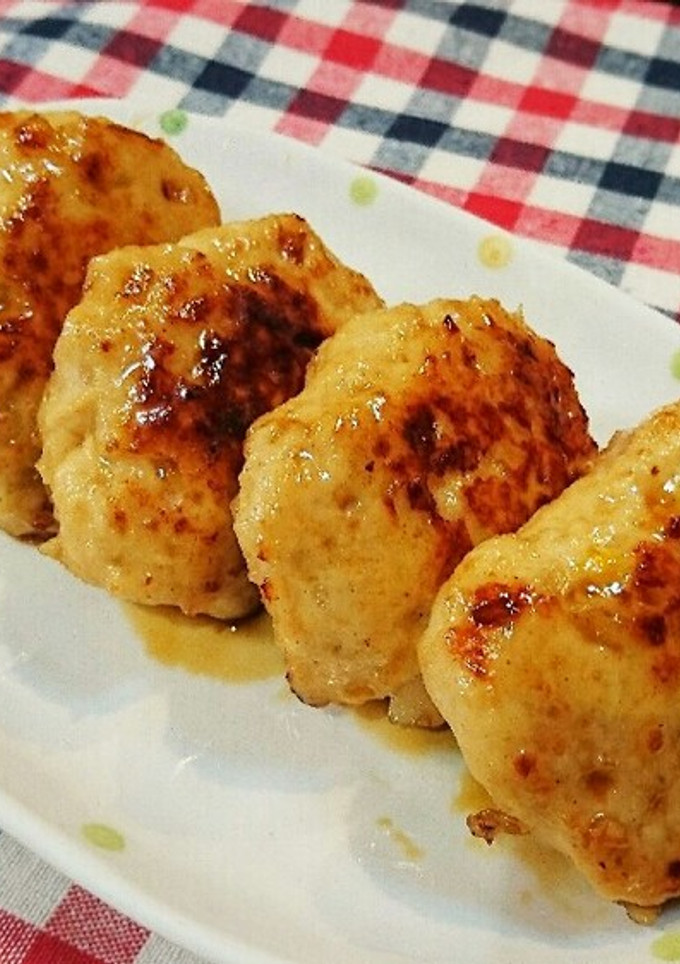 月見つくねの照り焼き～うずらの卵入り～-レシピのメイン写真