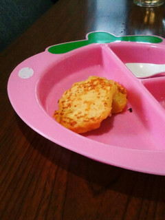 離乳食後期☆さつまいものパンケーキ-レシピのメイン写真
