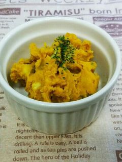 簡単!かぼちゃサラダ (^-^)-レシピのメイン写真