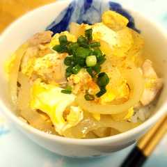 麺つゆで簡単！親子丼！-レシピのメイン写真