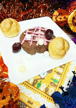 味覚糖のお菓子deハロウィンスイーツ♪-レシピのメイン写真