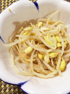 レンジで簡単♪もやしのごまナムル-レシピのメイン写真