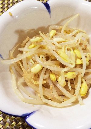 レンジで簡単♪もやしのごまナムル-レシピのメイン写真