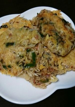 素麺チヂミ-レシピのメイン写真
