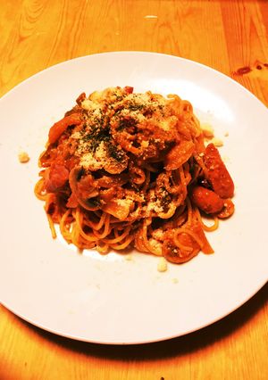 本格！！家のナポリタン-レシピのメイン写真