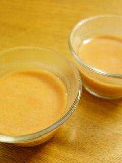 トマトジュースと豆乳の簡単冷製スープ-レシピのメイン写真