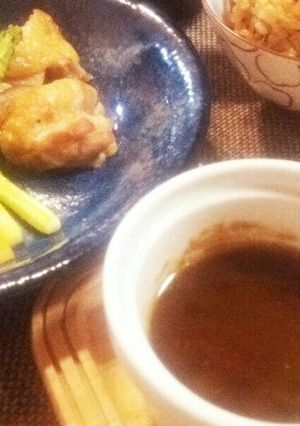 レンジで簡単★ガーリックバター醤油ソース-レシピのメイン写真