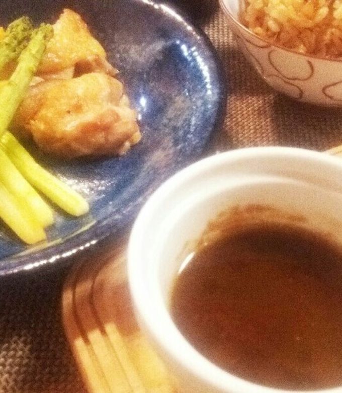 レンジで簡単★ガーリックバター醤油ソース-レシピのメイン写真