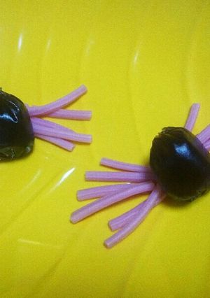 ハロウィングミ-レシピのメイン写真