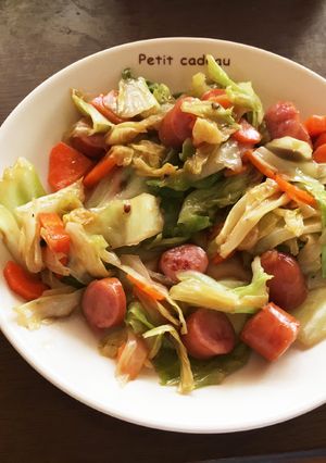 塩ダレ野菜炒め-レシピのメイン写真