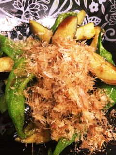 【簡単】ナスと万願寺とうがらしの素揚げ-レシピのメイン写真