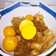 鶏モツ煮込み
