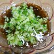 いつものもずく酢変身~(*´╰╯`๓)♬