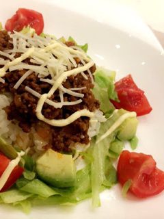 簡単!美味しいタコライス-レシピのメイン写真