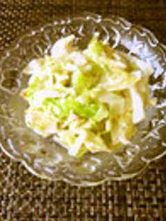 サラダにちょこっと亜麻仁油-レシピのメイン写真