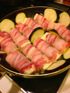 高野豆腐♡肉巻き♡ナスも一緒に-レシピのメイン写真