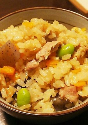 簡単でも本格的 焼肉のたれで炊き込みご飯-レシピのメイン写真