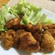 タンドリーチキン風胸肉揚げ