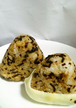 生姜風味のよろこんぶおにぎり-レシピのメイン写真