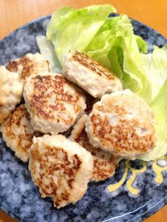 材料は2つだけ!レンコンで鶏団子-レシピのメイン写真