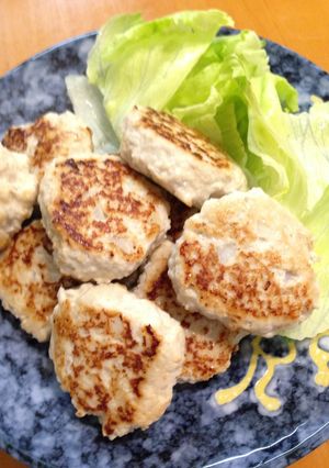 材料は2つだけ！レンコンで鶏団子-レシピのメイン写真