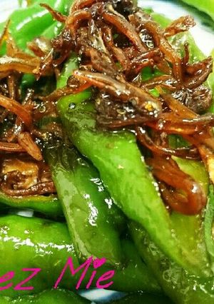 早い！ピーマンと小魚佃煮のアレンジ料理☆-レシピのメイン写真