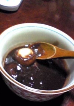 白玉おしるこ-レシピのメイン写真