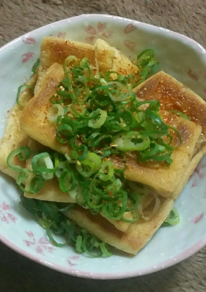 ♡油揚げのサクサク焼き♡-レシピのメイン写真