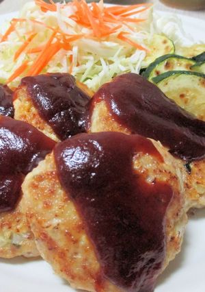 簡単おいしい豆腐ハンバーグ-レシピのメイン写真