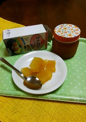 失敗マーマレードで作った寒天ゼリー-レシピのメイン写真