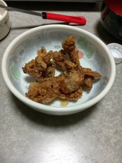 鶏皮唐揚げ-レシピのメイン写真