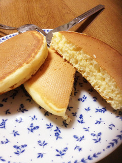 ホットケーキミックスなしパンケーキ-レシピのメイン写真