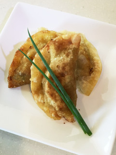 かぼちゃ煮物のリメイク餃子-レシピのメイン写真