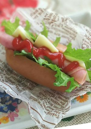 ホットドッグ風フランクフルト-レシピのメイン写真
