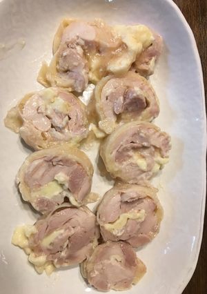 前菜: 鶏ハムチーズ巻き-レシピのメイン写真