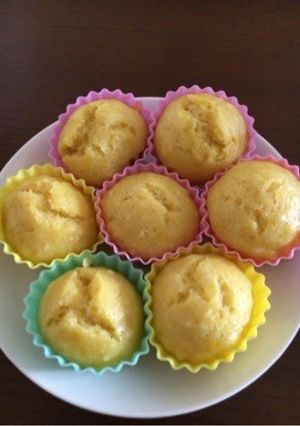 離乳食後期 かぼちゃ蒸しパン-レシピのメイン写真