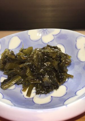 ピリッと美味しい高菜の油炒め-レシピのメイン写真