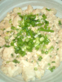豆腐の明太子ソース炒め-レシピのメイン写真