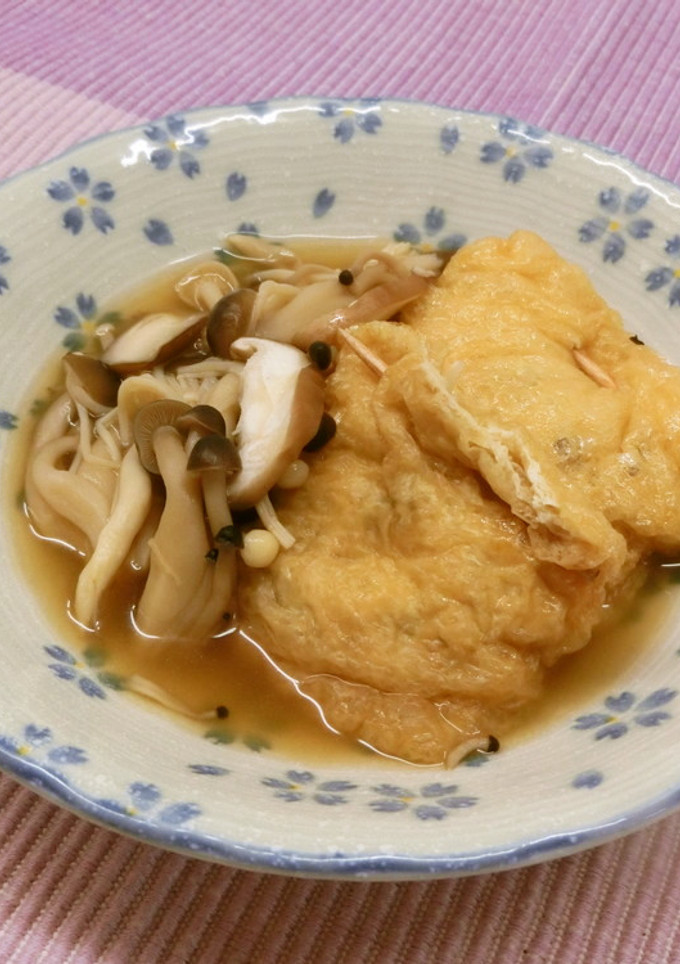 たっぷりきのこのきんちゃく煮-レシピのメイン写真