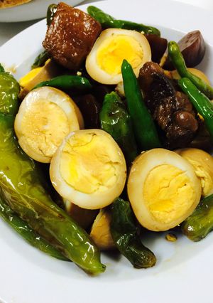 角煮 残り汁で 味玉 玉こんにゃく-レシピのメイン写真