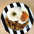 お肉たっぷり♡30分でドライカレー