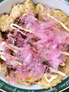 お好み焼き風たまごかけご飯-レシピのメイン写真