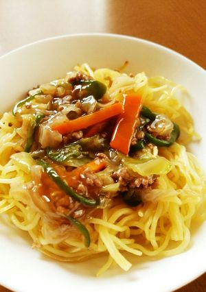 野菜たっぷりあんかけかた焼きそば♪-レシピのメイン写真