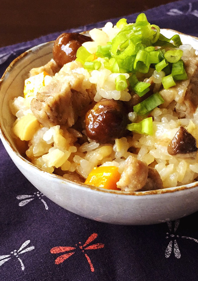 お肉ごろっ♡簡単炊き込みご飯＊おこわ風-レシピのメイン写真