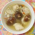 台湾の鶏肉にんにくスープ!