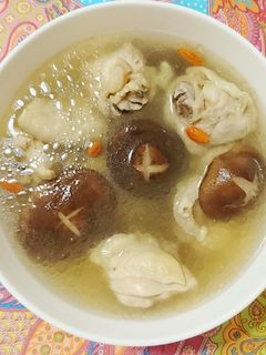台湾の鶏肉にんにくスープ!-レシピのメイン写真