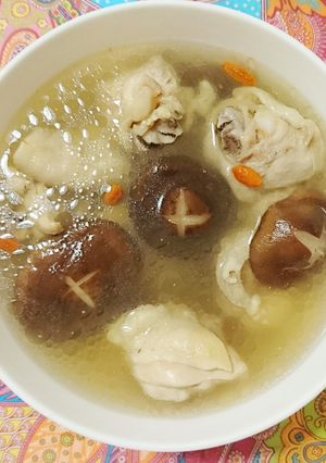 台湾の鶏肉にんにくスープ！-レシピのメイン写真
