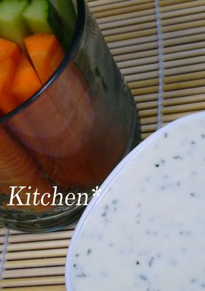 野菜スティックの手抜きマヨーグルディップ-レシピのメイン写真
