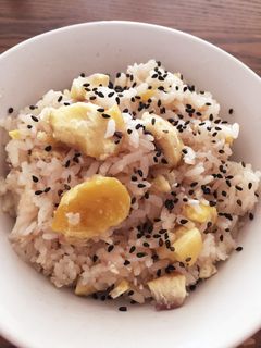 炊飯器でおこわ☆栗ご飯-レシピのメイン写真